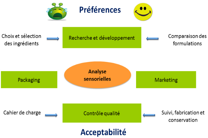 Laboratoire d’analyses sensorielles 